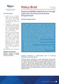 Fostering ASEAN’s Digital Future through Cybersecurity Policies and Human Empowerment cover.