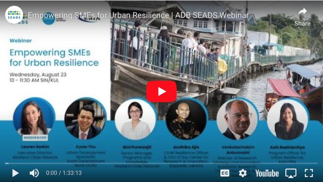 Empowering SMEs for Urban Resilience