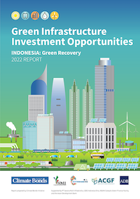 Green Infrastructure Investment Opportunities: Indonesia—Green Recovery 2022 Report cover.