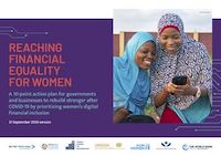 Reaching Financial Equality for Women (2023 edition) cover page.
