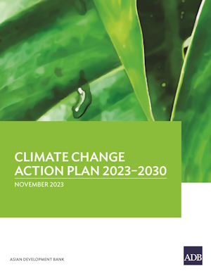 Climate Change Action Plan, 2023–2030 cover.