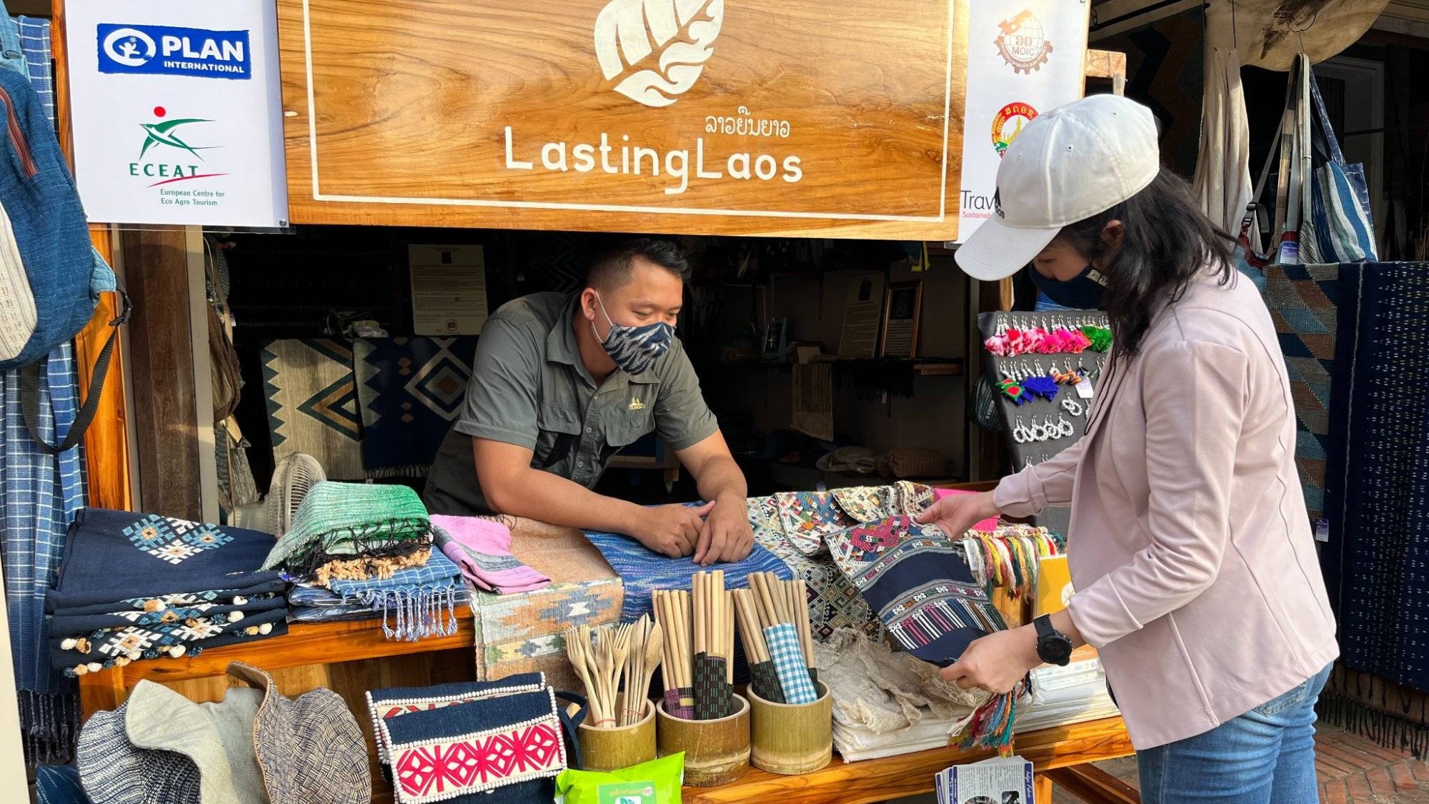 SUSTOUR Laos is dedicated to fostering sustainable consumption and production practices among MSMEs in the tourism sector. Photo courtesy of SWITCH-Asia.