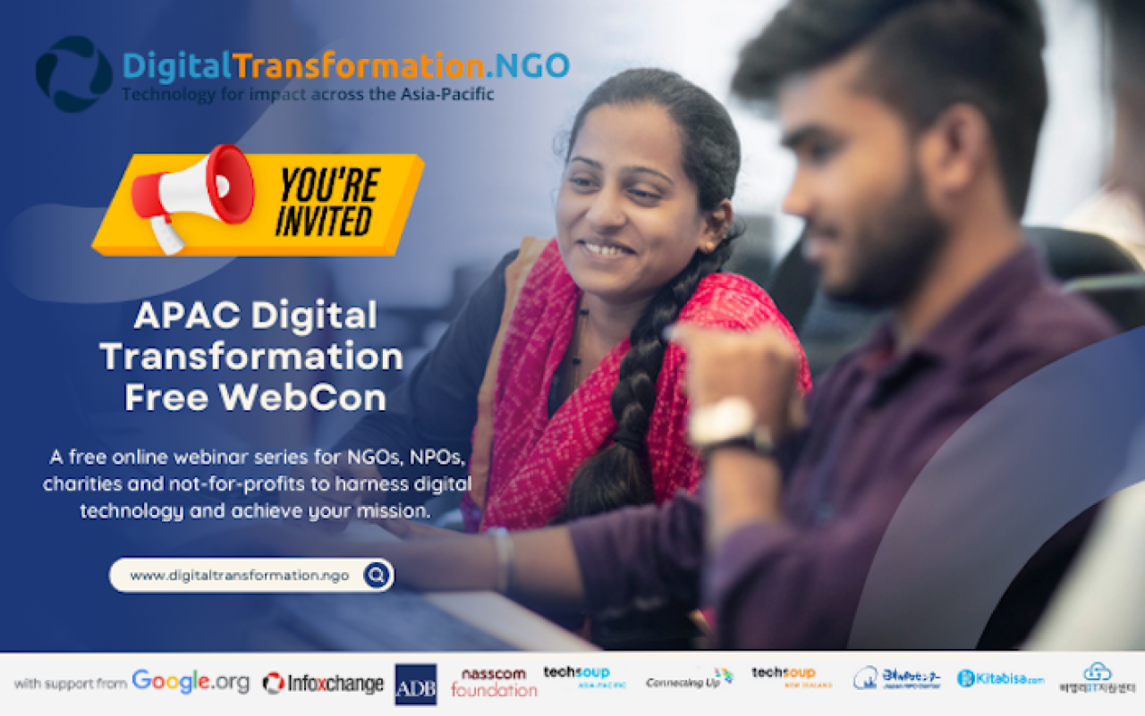 Register at https://digitaltransformation.ngo/.