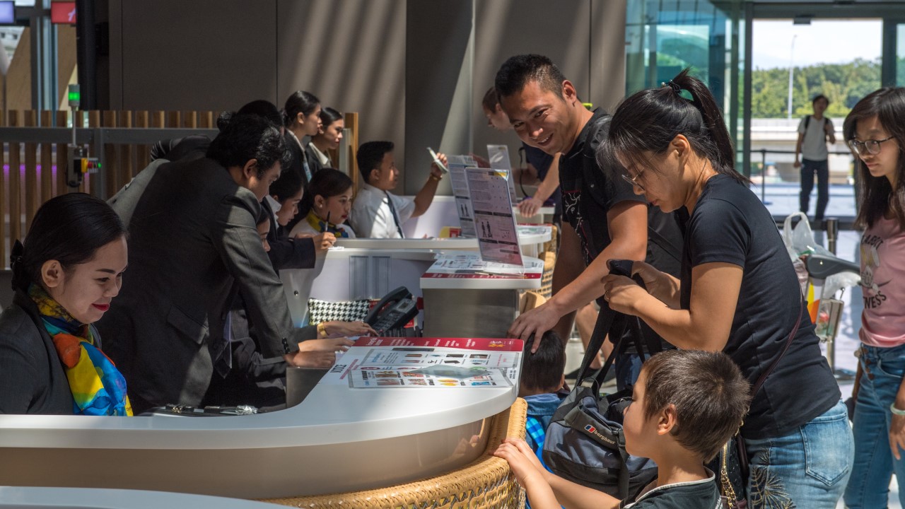 A Visitor Registration System (VRS) is a digital or manual process used to record and manage information about visitors to a particular destination, event, or facility, such as an airport. Photo credit: ADB.