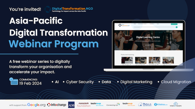  Asia–Pacific Digital Transformation Webinar Program