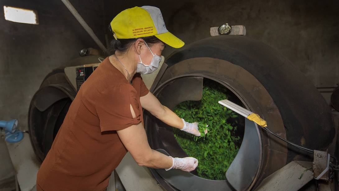 Biomass gasification is a technology that burns wastes into oxygen to produce heat-generating green fuel. Photos courtesy of Do Manh Cuong/Oxfam in Viet Nam.