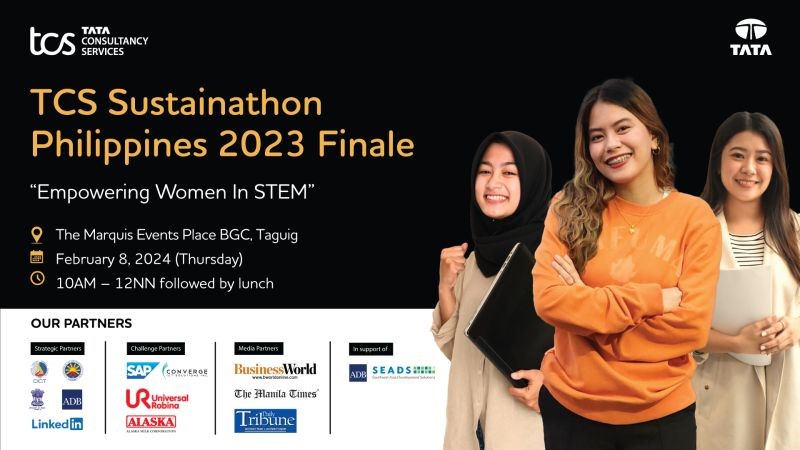 TCS Sustainathon Philippines 2023: Empowering Women in STEM