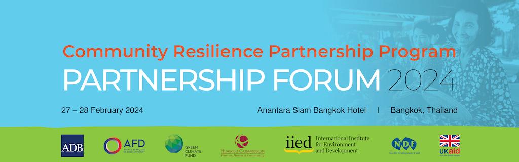 Community Resilience Partnership Program (CRPP) Partnership Forum 2024