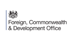 Foreign, Commonwealth & Development Office logo.