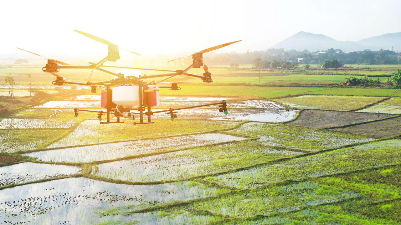 LIDAR sensors are typically mounted on drones, airplanes, and helicopters for aerial surveys. Photo credit: iStock: Zapp2Photo.