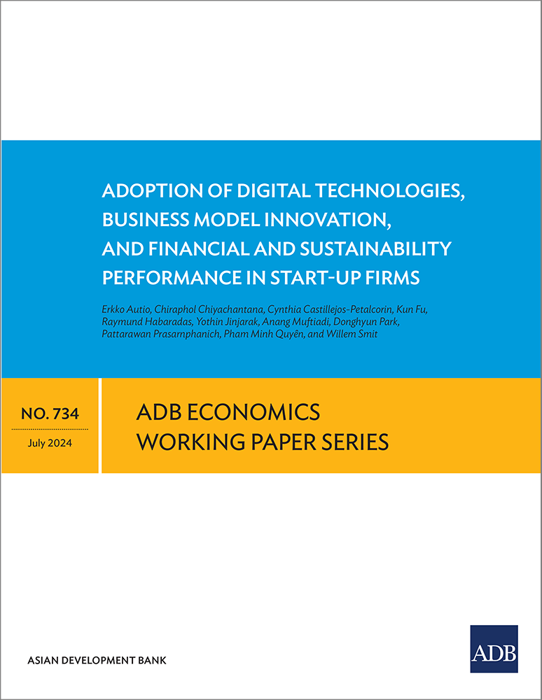 Adoption of Digital Technologies, Business Model Innovation, and Financial and Sustainability Performance in Start-Up Firms