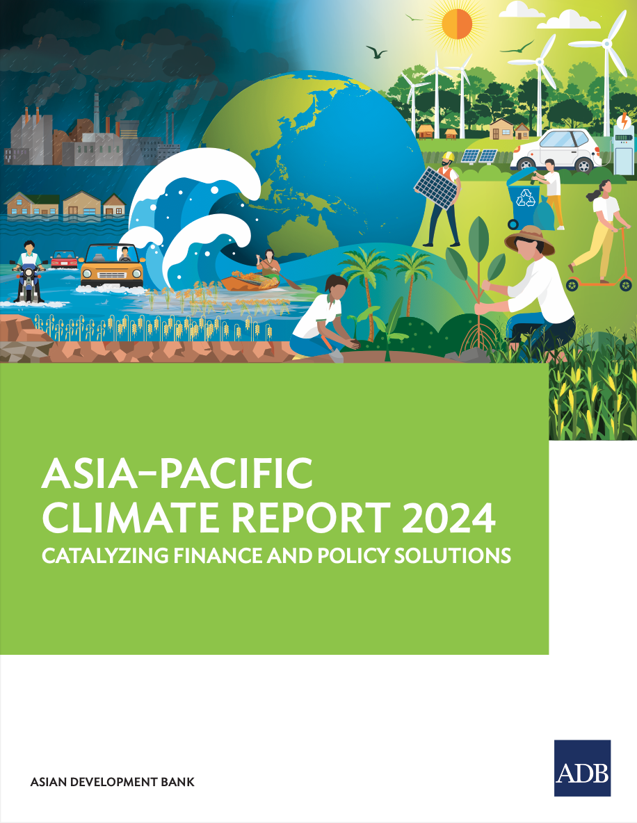 Asia-Pacific Climate Report 2024: Catalyzing Finance and Policy Solutions cover.