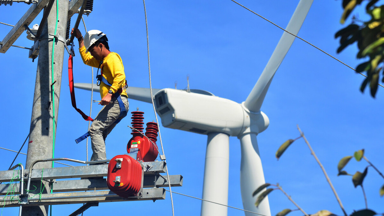 As climate impacts worsen, adopting clean energy solutions like wind energy has become more urgent. Photo credit: ADB.