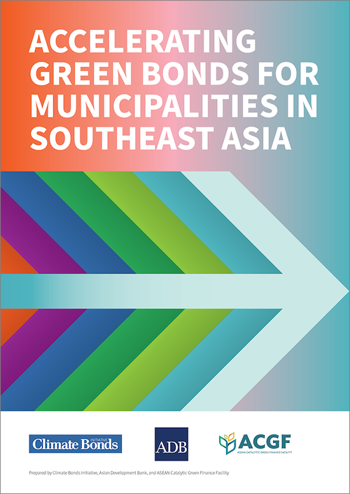 Cover of Accelerating Green Bonds for Municipalities in Southeast Asia.