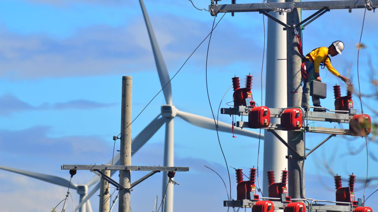 Critical minerals include rare earths for wind turbines and electric vehicle motors. Photo credit: ADB.