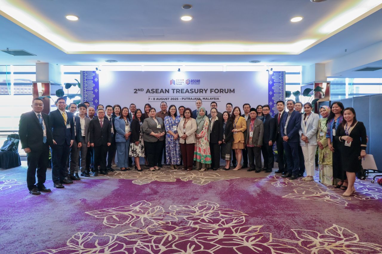Finance and treasury leaders, policymakers, and climate experts gathered at the ASEAN Treasury Forum to exchange knowledge and advance climate-responsive public financial management across ASEAN. Photo credit: ADB.