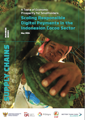 Scaling Responsible Digital Payments in the Indonesian Cocoa Sector cover.