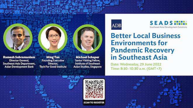 Better Local Business Environments for Pandemic Recovery in Southeast Asia
