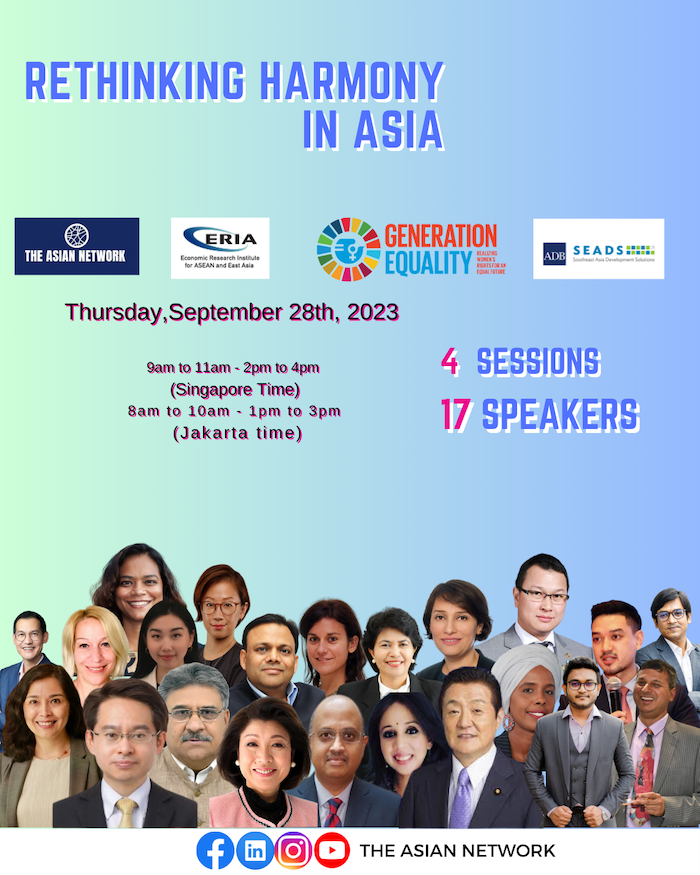 Rethinking Harmony in Asia 2023 event banner.