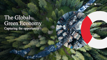 The Global Green Economy: Capturing the Opportunity cover photo.