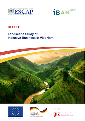 Cover of inclusive business Vietnam study.