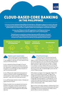 Cloud-based core banking cover.