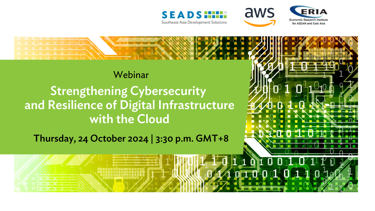 Strengthening Cybersecurity and Resilience of Digital Infrastructure with the Cloud event banner.