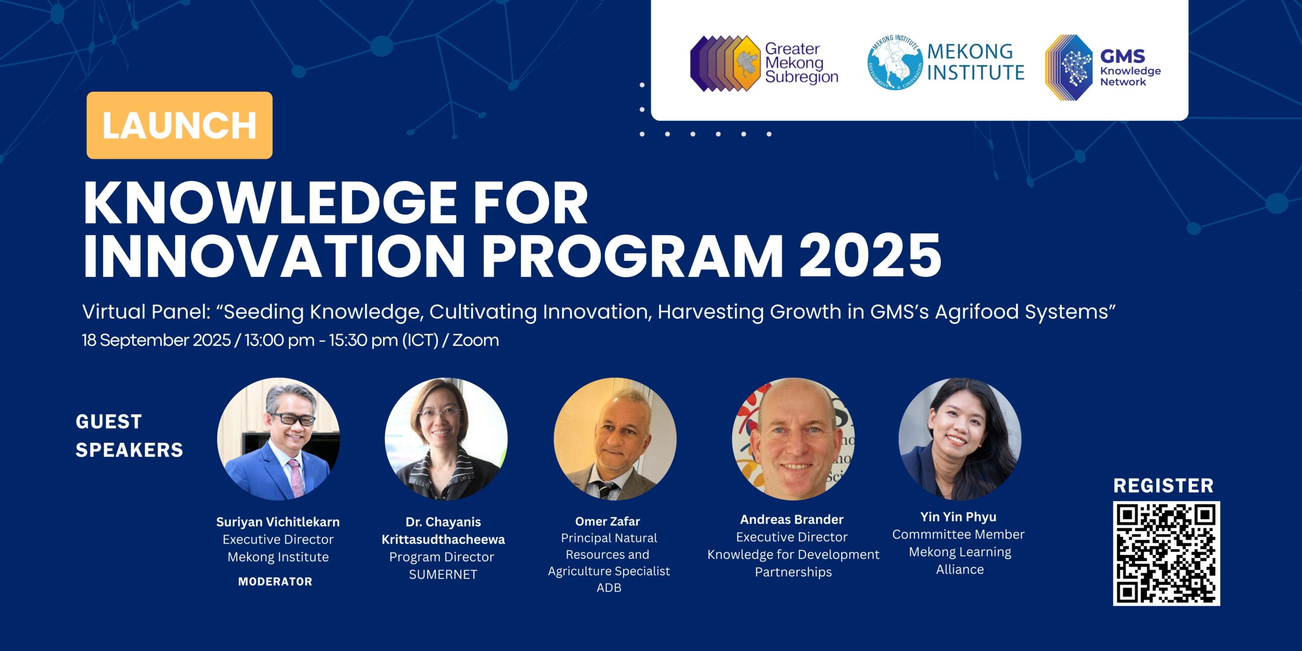GMS Knowledge Network: Knowledge for Innovation Program Launch