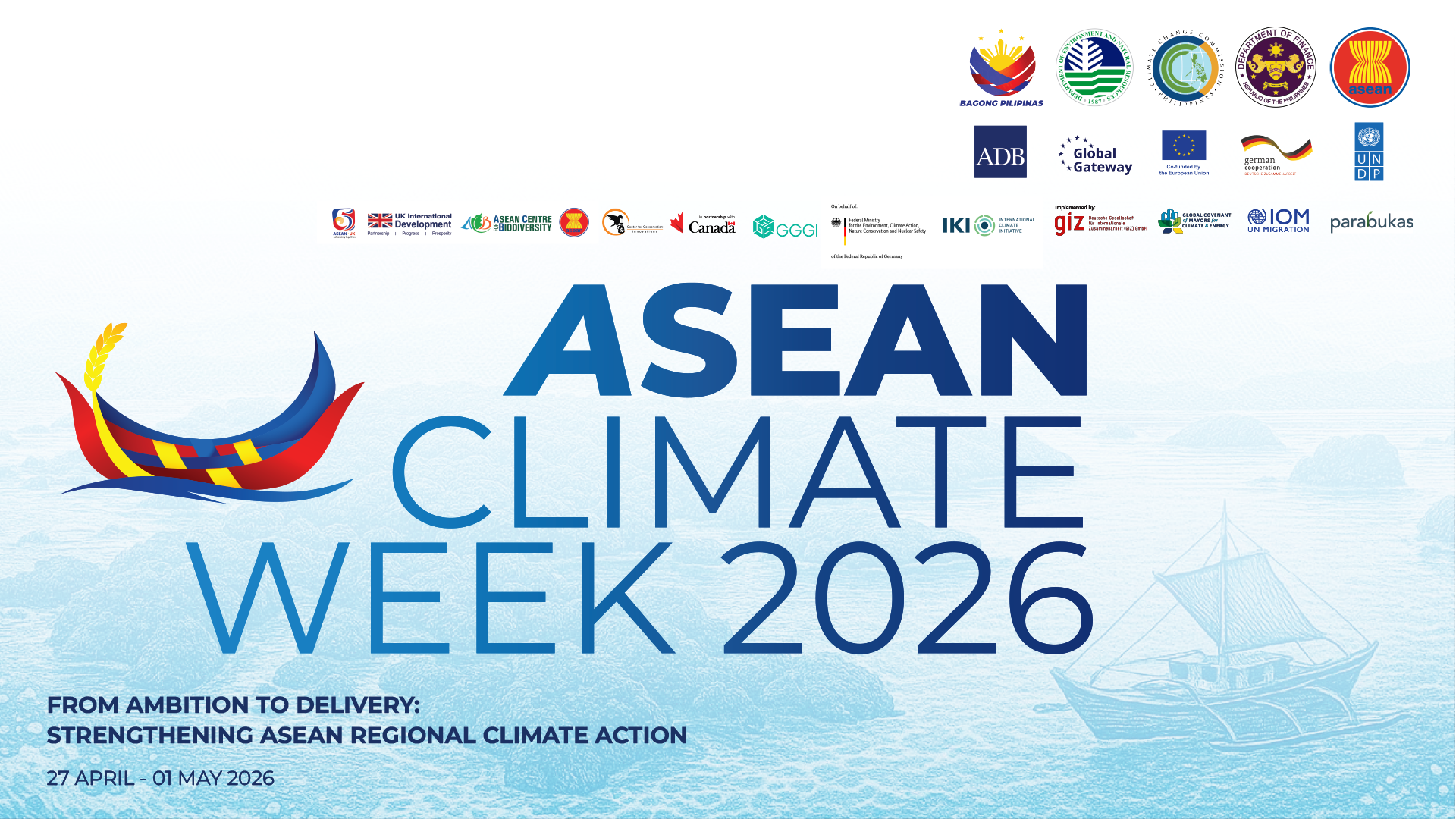 ASEAN Climate Week 2026 banner.