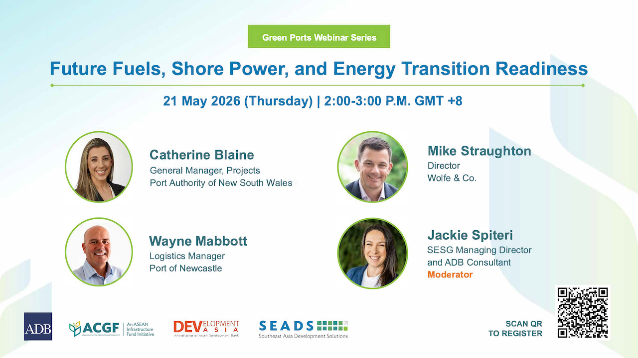 Port 7 webinar banner.