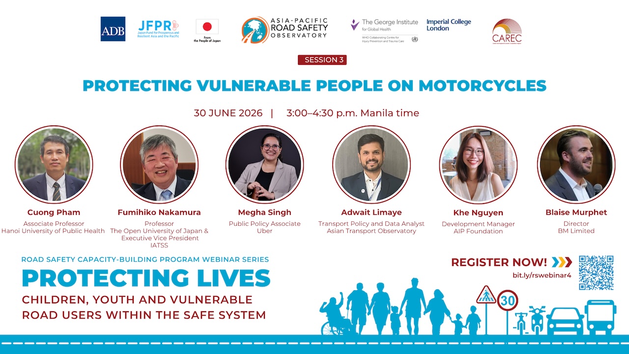 Protecting Vulnerable People on Motorcycles banner.