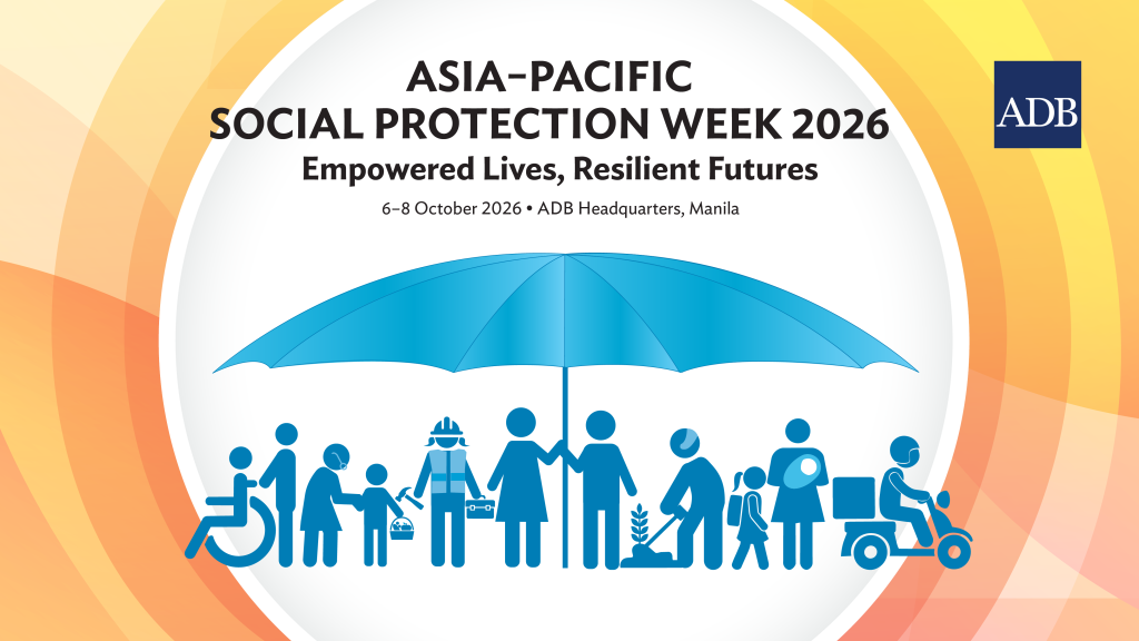 Asia-Pacific Social Protection Week 2026: Empowered Lives, Resilient Futures event banner.