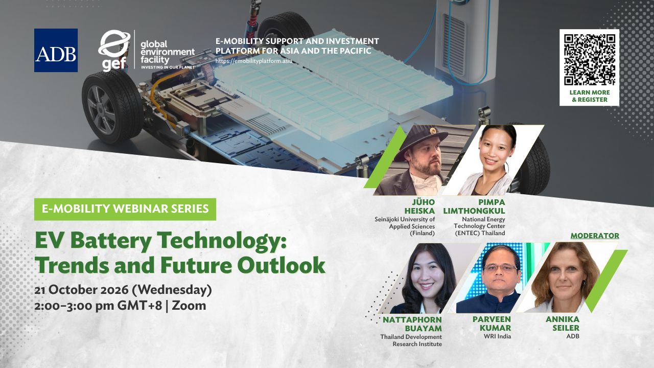 E-Mobility Webinar: Trends and Future Outlook banner