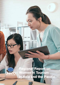 Regional Report on Women in Tourism in Asia and the Pacific cover photo.