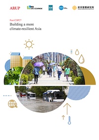 Post-COP27: Building a More Climate-Resilient Asia cover.