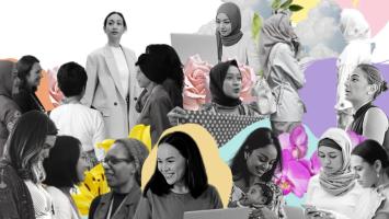 Women entrepreneurs are essential contributors to economic and social transformation, especially in the impact sector, or the businesses that focus beyond generating profit and also contribute to improving social and environmental impact. Illustration credit: Lia Purnamasari/Pulse Lab Jakarta.