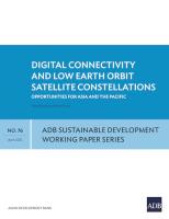 Digital Connectivity and Low Earth Orbit Satellite Constellations: Opportunities for Asia and the Pacific