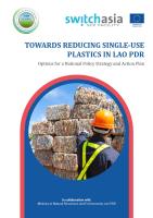 Towards Reducing Single-Use Plastics in Lao PDR: Options for a National Policy Strategy and Action Plan