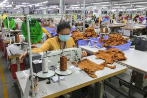 Improving the competitiveness of the garment sector—a significant employer of women—is critical. Photo credit: ADB.