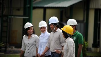 Globally, only around 30% of female students choose science, technology, engineering and mathematics (STEM) fields of study. Photo credit: ADB.