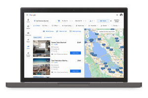 Google is helping to develop a standardized way to calculate carbon emissions from air travel. Photo credit: Courtesy of Google.