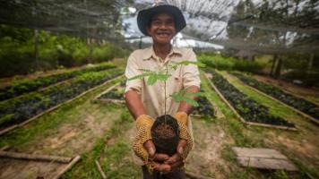 Data from Restor finds there are approximately 0.9 billion hectares of degraded lands worldwide that could potentially support an additional trillion trees. Photo credit: Courtesy of Google.