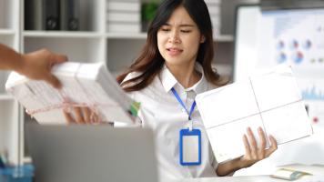 Digitalization can help reduce paperwork and improve productivity and efficiency. Photo credit: iStock/Wasan Tita.