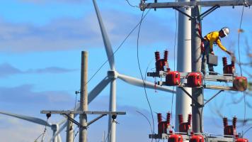 Critical minerals include rare earths for wind turbines and electric vehicle motors. Photo credit: ADB.