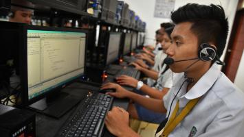 Firms are increasingly prioritizing skills-based hiring over educational pedigree, providing youth skills development pathways that can keep pace with industry change rather than the slower cycle of traditional curricula. Photo credit: ADB.