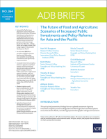 The Future of Food and Agriculture: Scenarios of Increased Public Investments and Policy Reforms for Asia and the Pacific cover.
