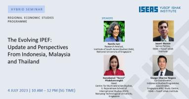 The Evolving IPEF: Update and Perspectives from Indonesia, Malaysia, and Thailand banner