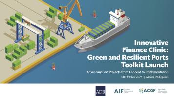 Green and Resilient Ports Toolkit Launch