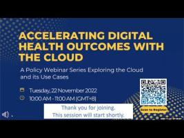 Embedded thumbnail for Accelerating Digital Health Outcomes with the Cloud