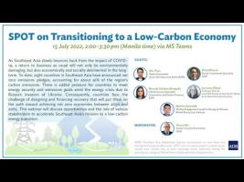 Embedded thumbnail for Transitioning to a Low-Carbon Economy